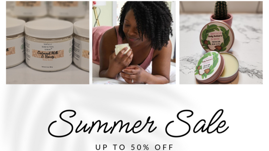 Welcome to Amir'acle Body Butters And More– Summer’s Here, and So Are the Sales! ☀️