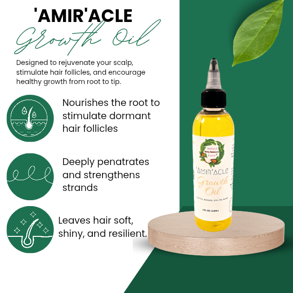 'Amir'acle Growth Oil- 4 oz