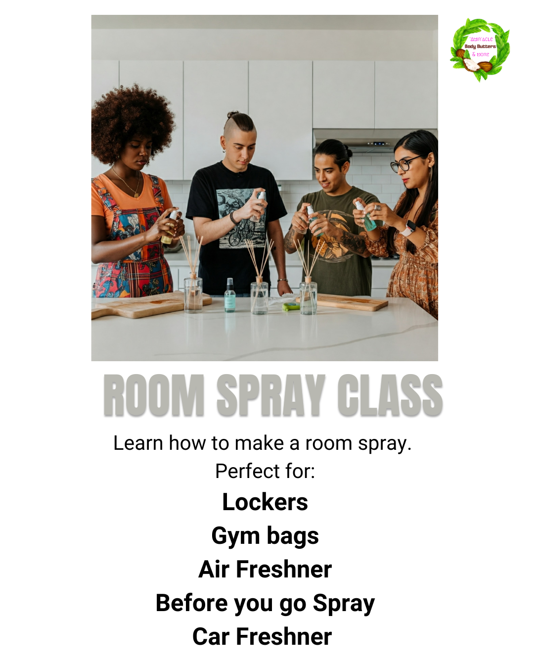 Private Room Spray Class