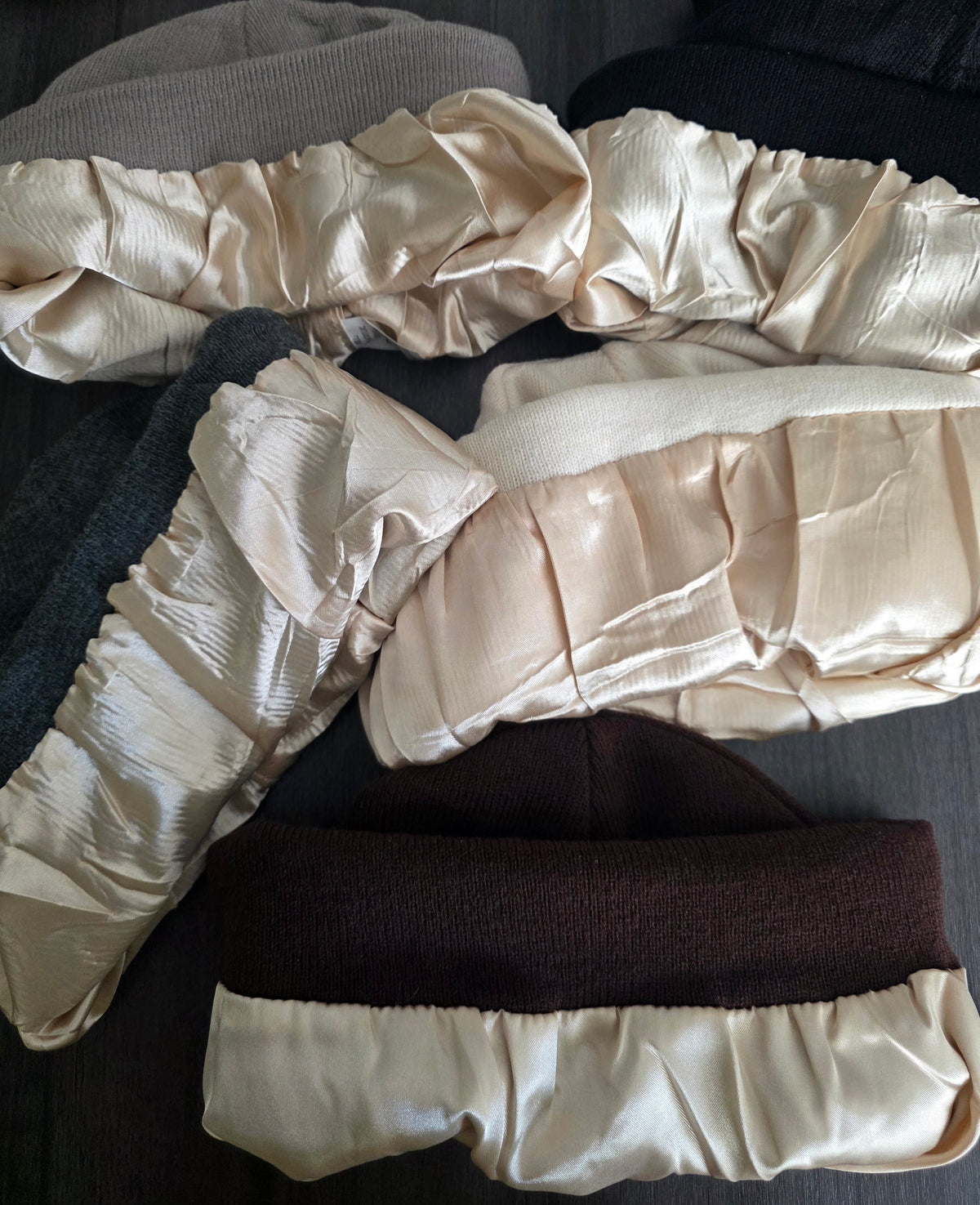 Satin Lined Embroided 'Amir'acle Beanies