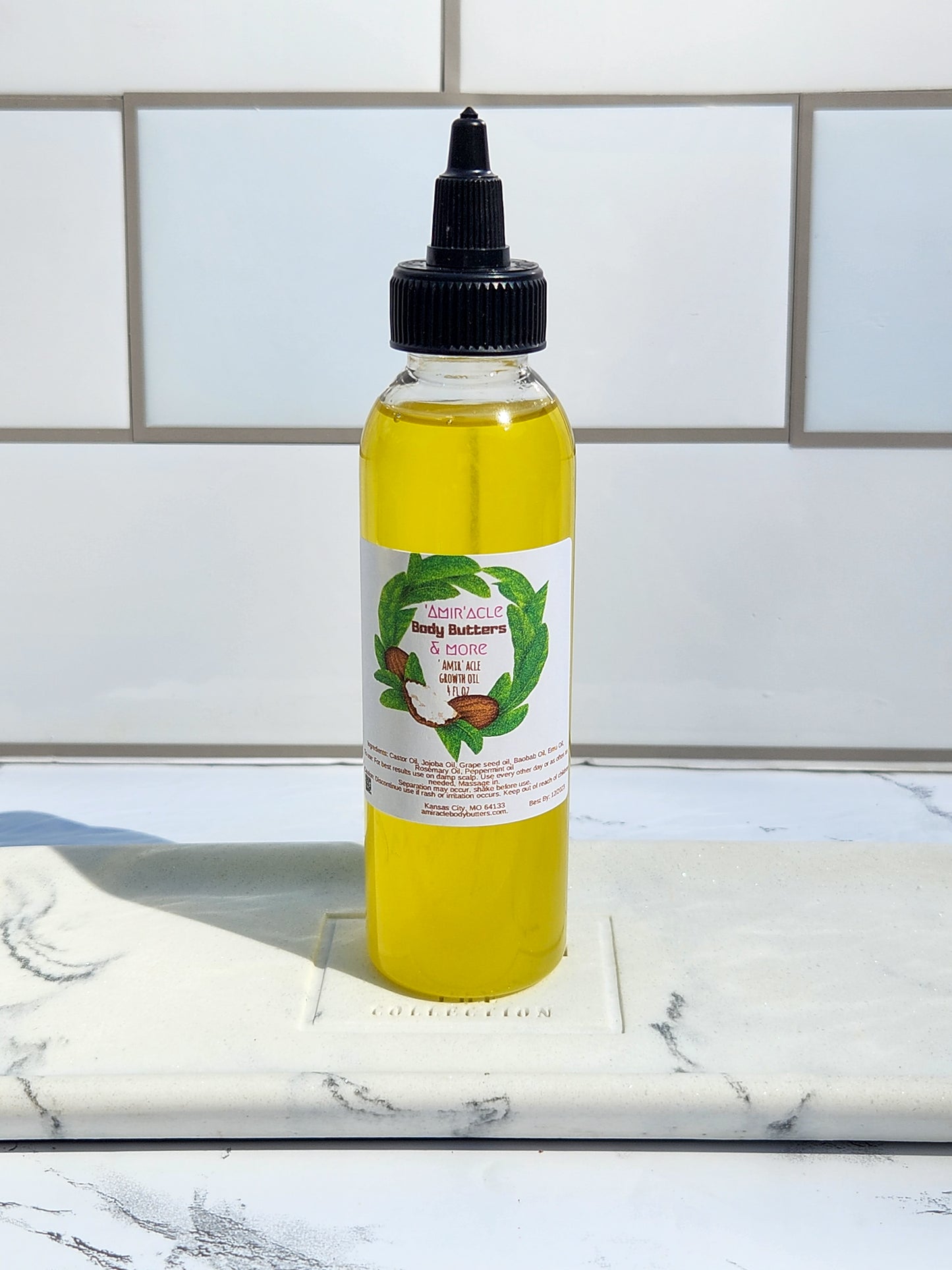 'Amir'acle Growth Oil- 4 oz